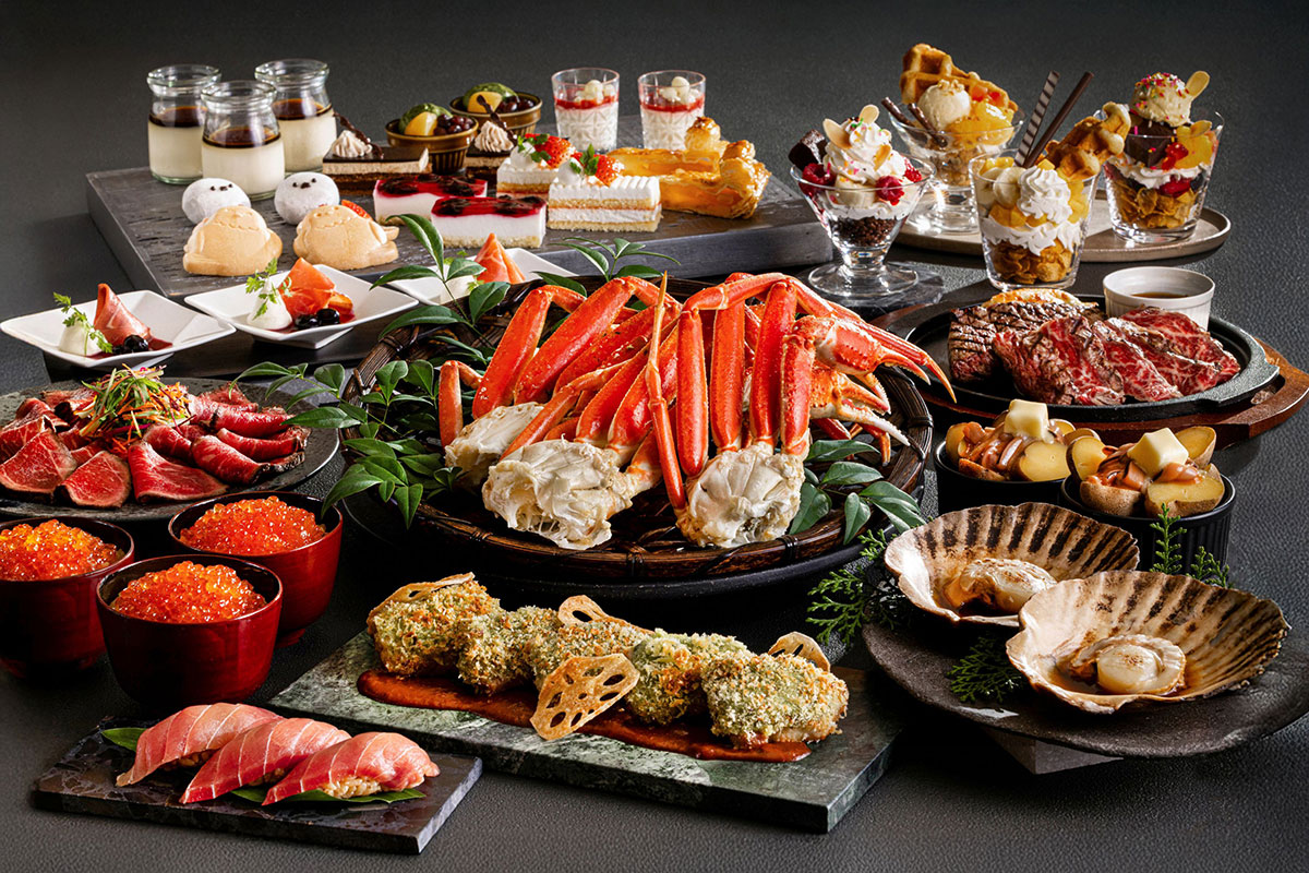 横浜ベイシェラトン冬の豪華ホテルブッフェ「北海道フェア」開催中！本ずわい蟹食べ放題や道産ブランド肉集結