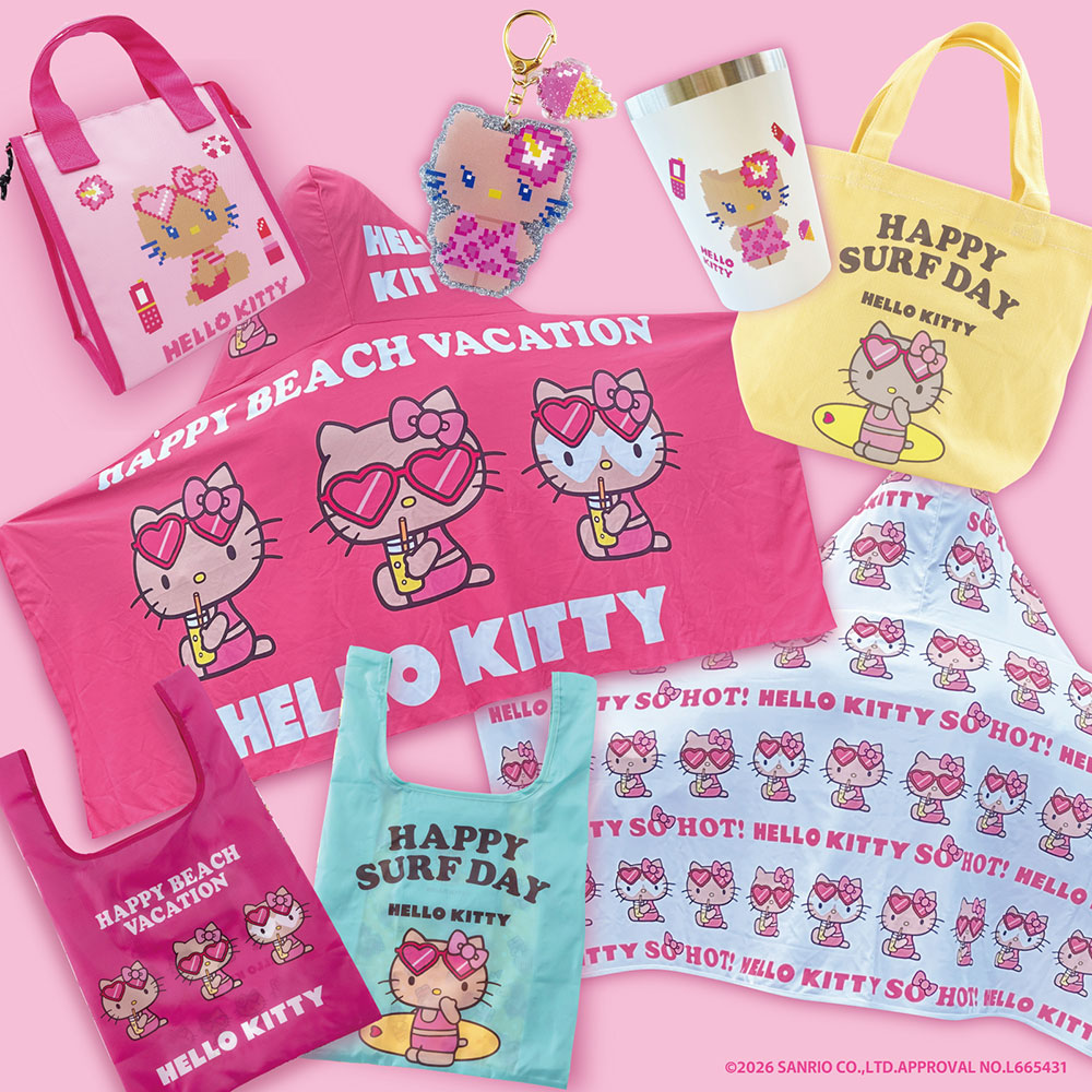 SANRIO CHARACTERS HAPPY BEACH POP-UP STORE