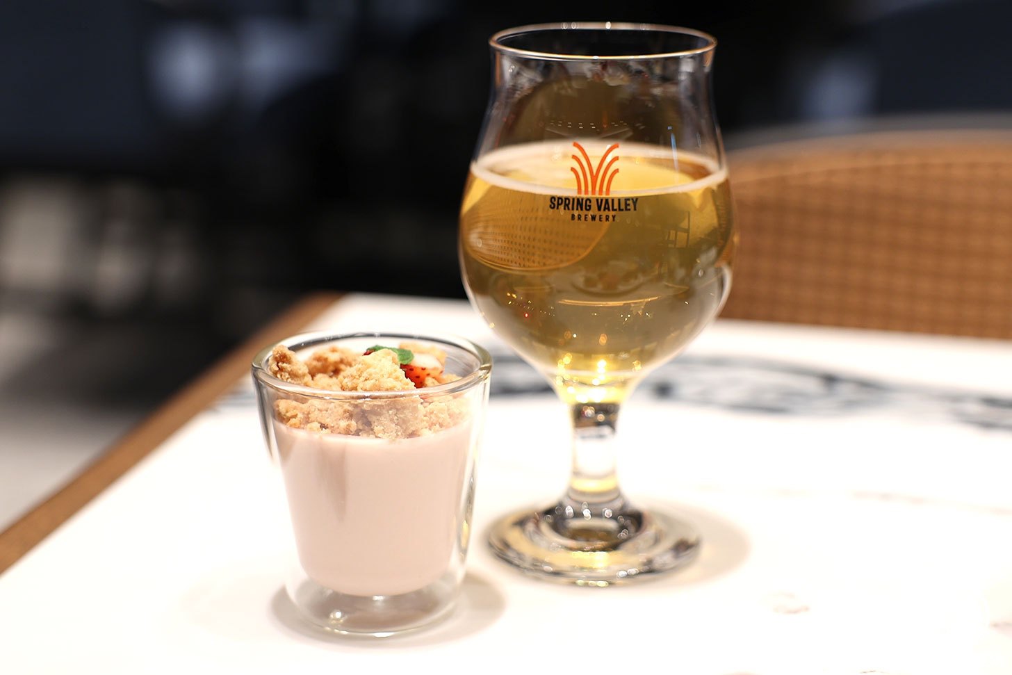 クラフトビールとスイーツのペアリング