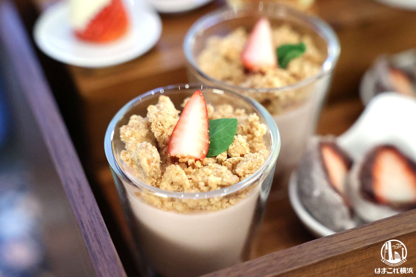 いちごとマスカルポーネのミルフィーユ