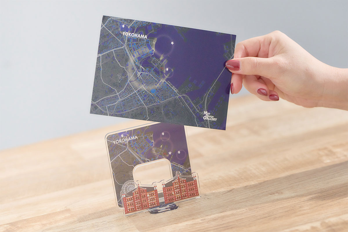 フレーム付きアクリルカードスタンド