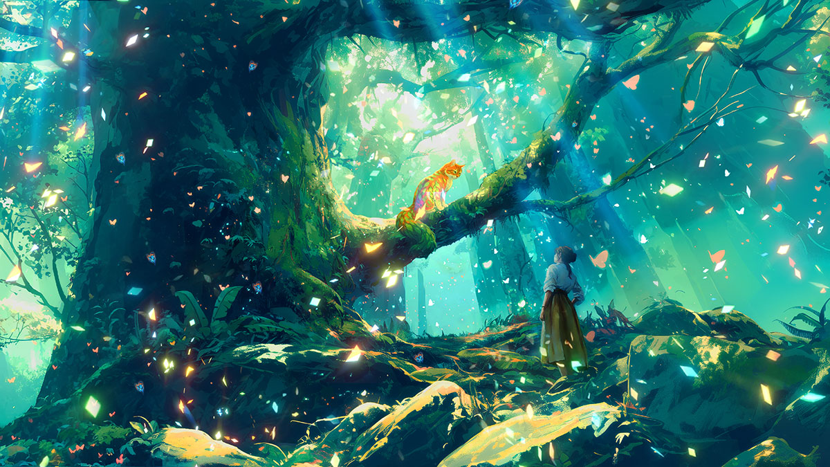 ゾーン3「擬態する森」