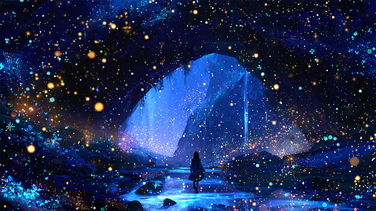 ゾーン4「闇にふれ、光と踊る」