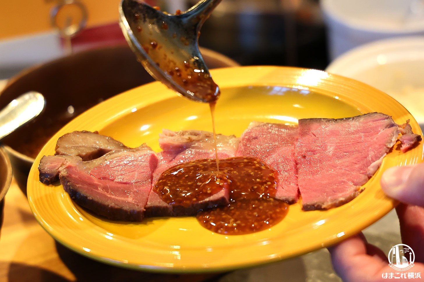 アクションコーナー「ローストビーフ」