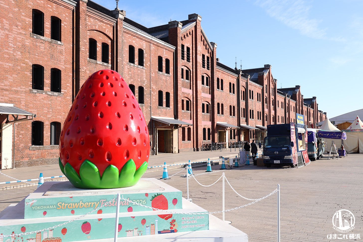 いちごのオブジェ