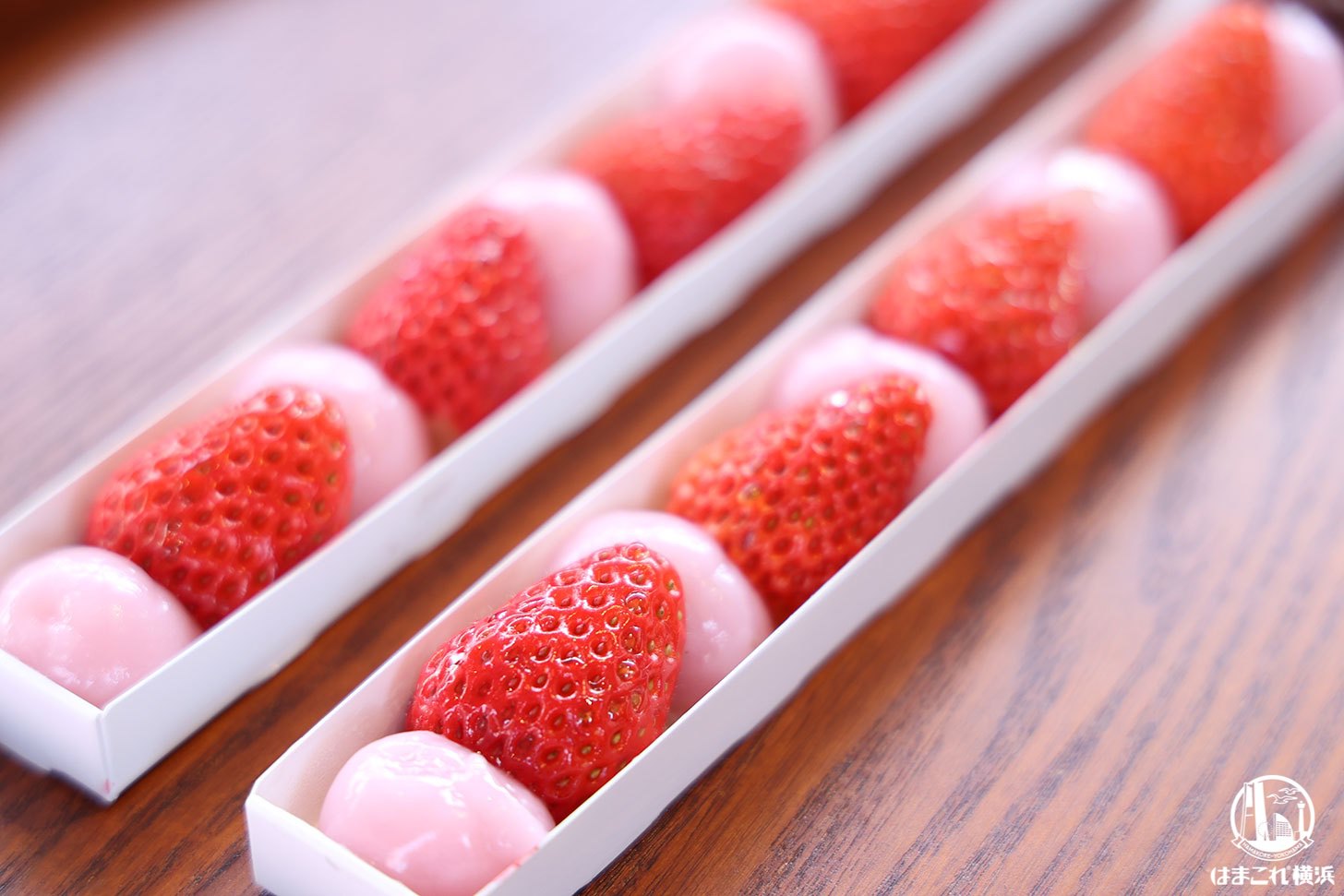 あったかいちご白玉