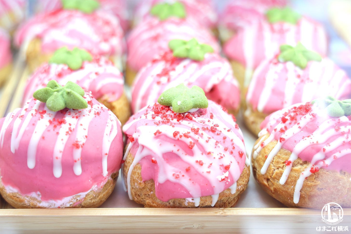 大きな苺の生シュークリーム（とちあいか使用）