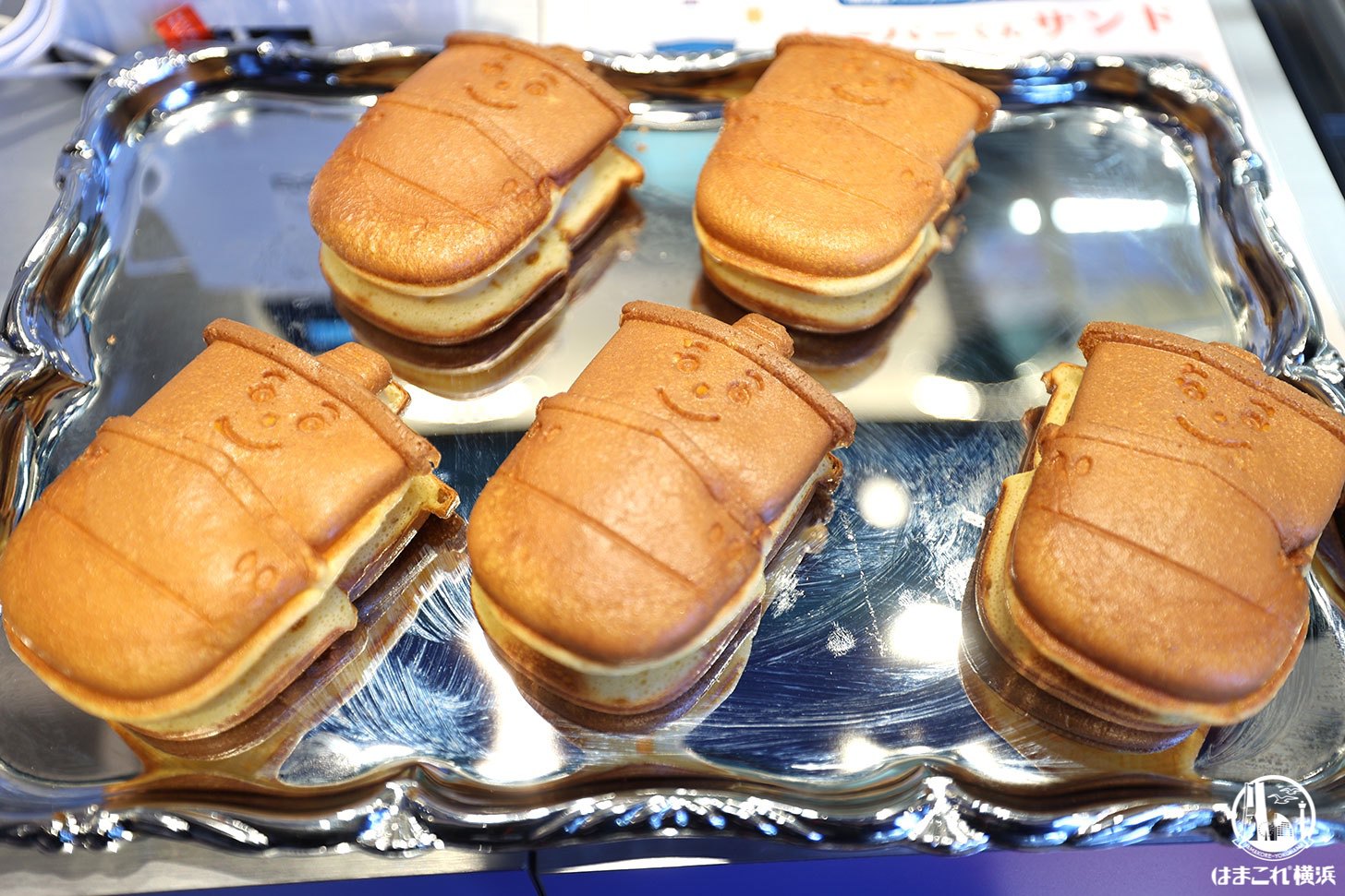 できたてのハーバーくんサンド