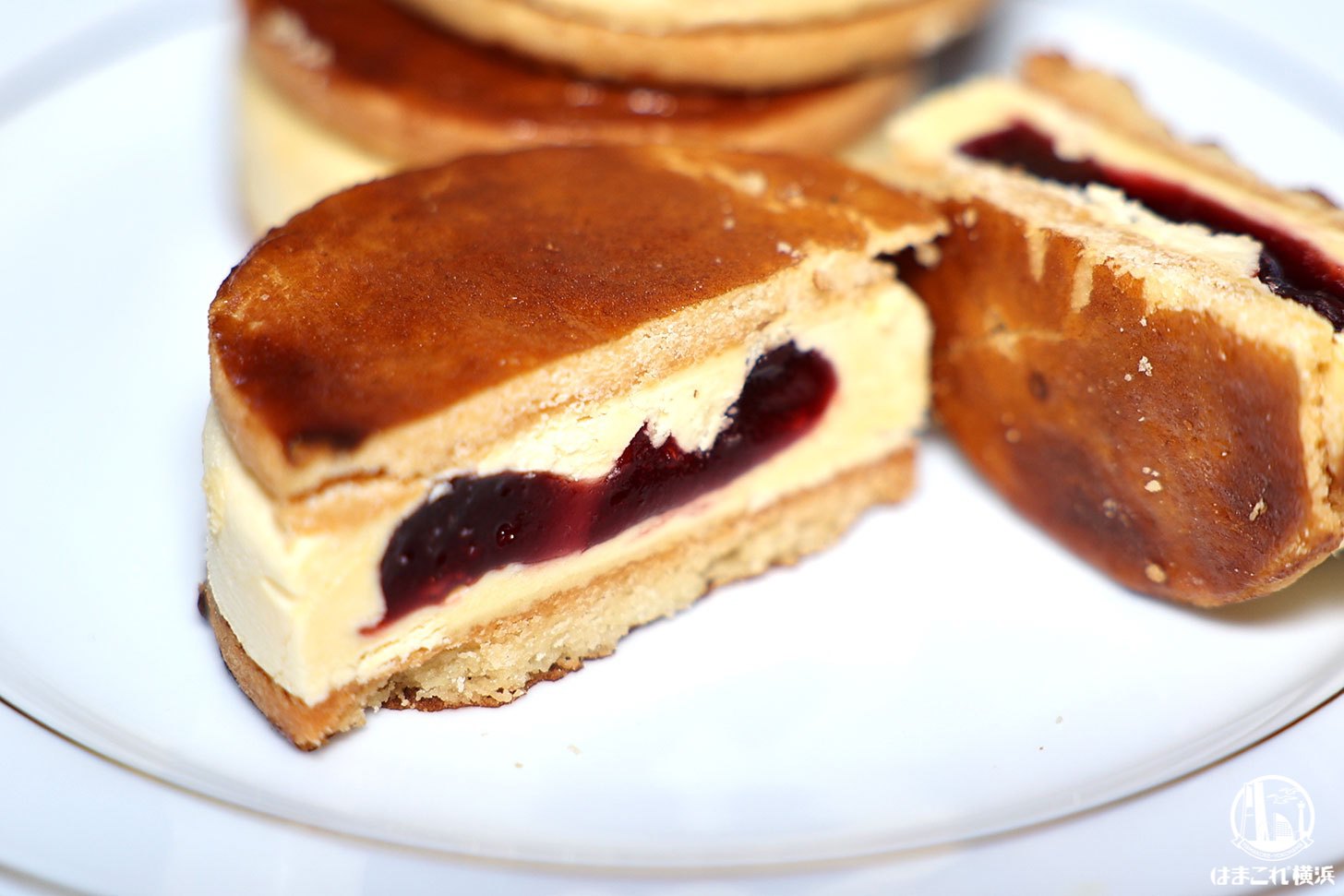 プレミアムバターサンド 断面