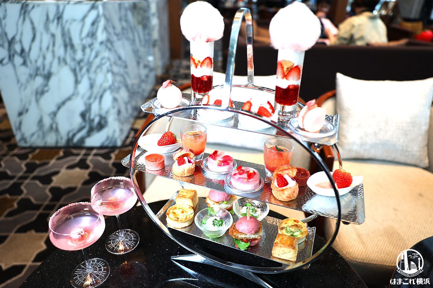 ピンクストロベリー・アフタヌーンティー