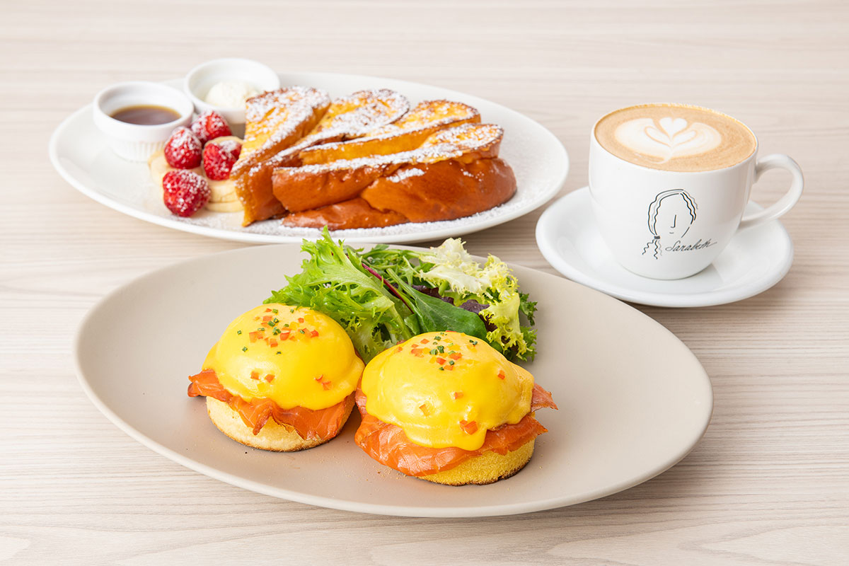 サラベス BASEGATE横浜関内店 朝食メニュー