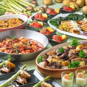 横浜ベイホテル東急で大人気“北海道”ディナーブッフェ開催！帆立×雲丹や一本アスパラなど旬の美味集結