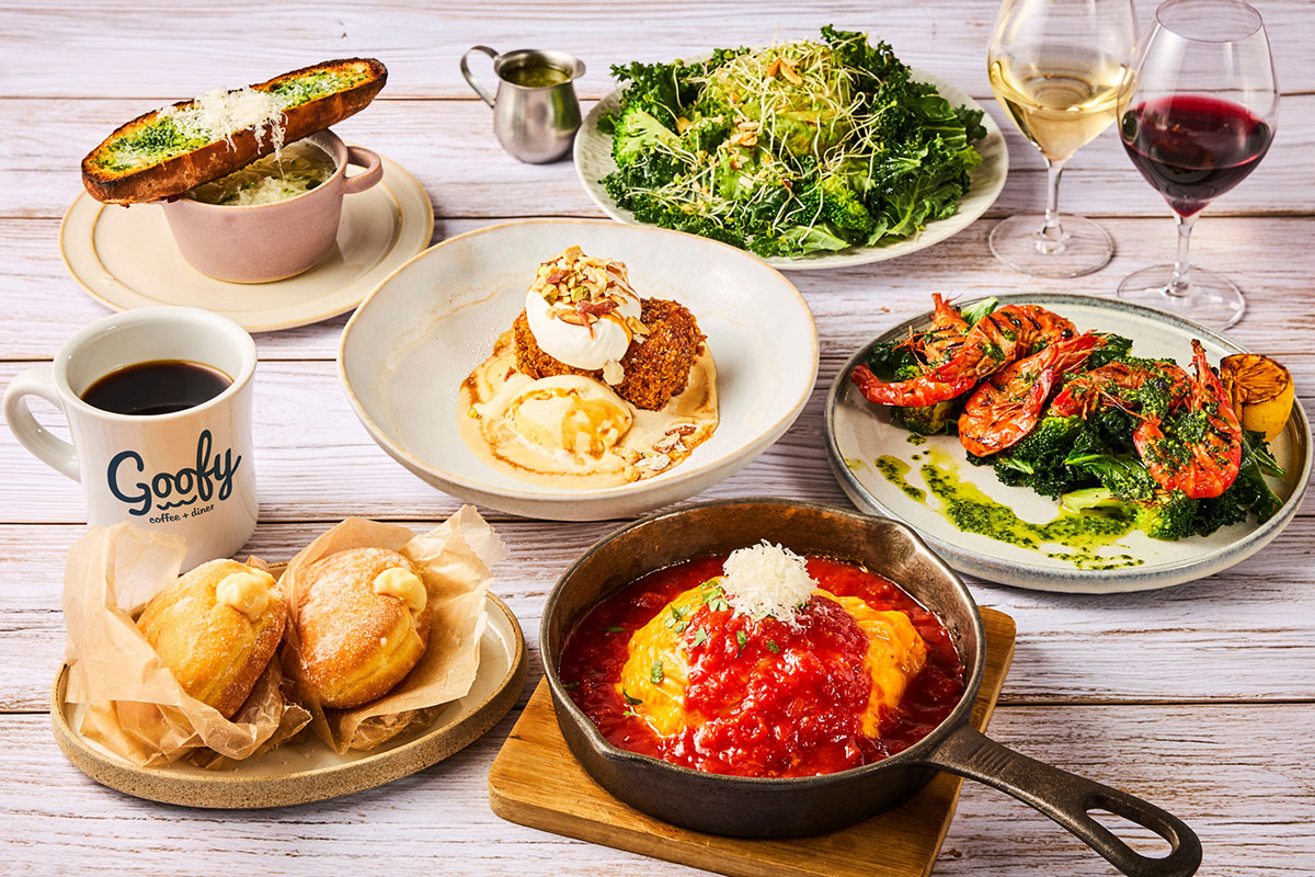 横浜に日本初上陸「グーフィー コーヒー ダイナー」出来立てマラサダや新感覚の揚げたてフレンチトーストも！