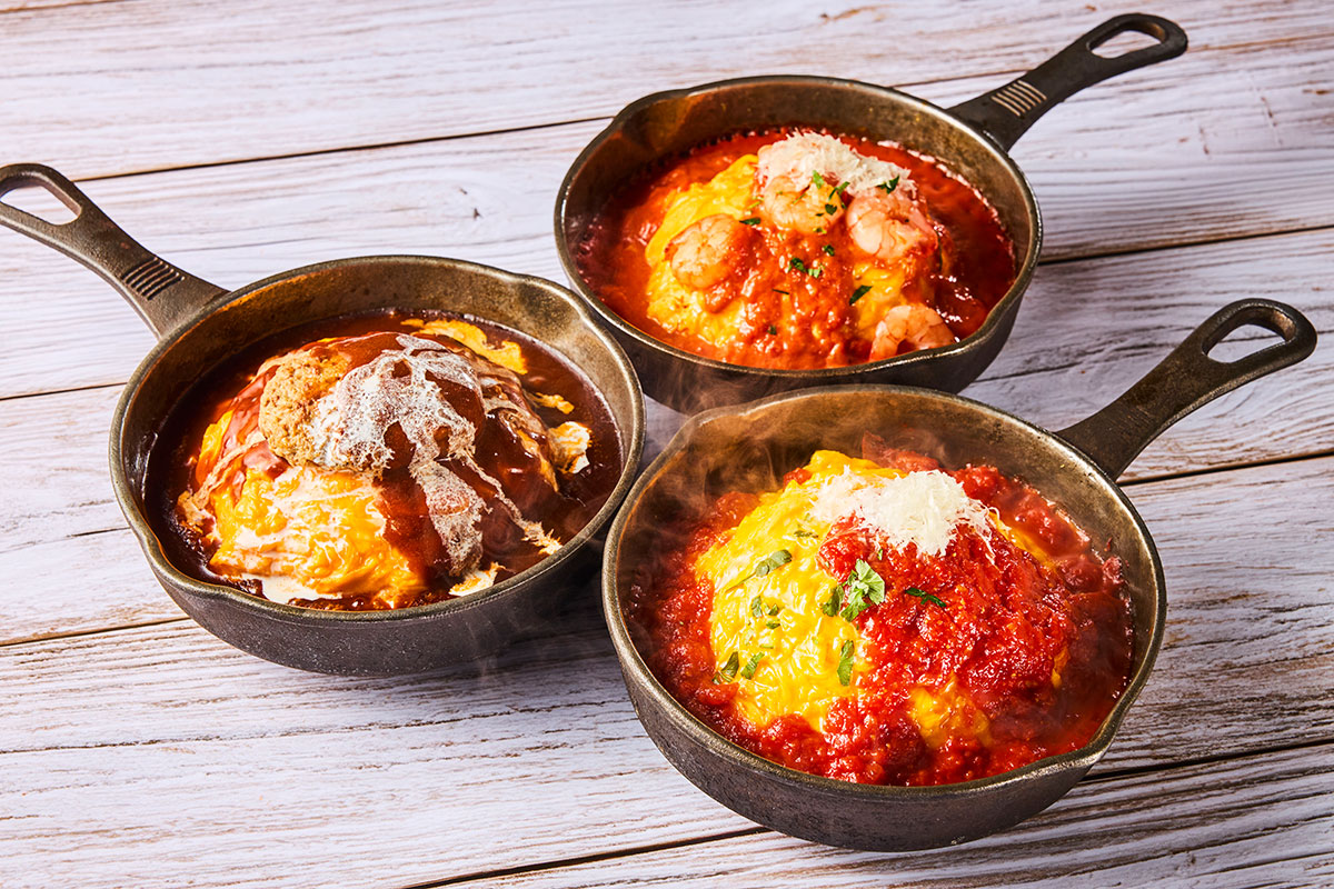 チーズリゾットオムライス