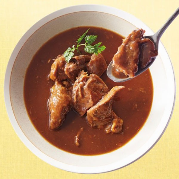 鹿肉赤ワイン煮込み