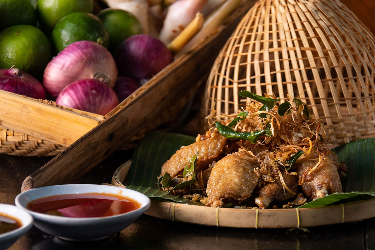 ハーブチキンウィング