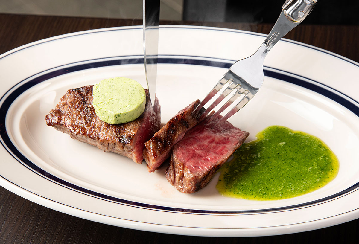 和牛ランプのグリル