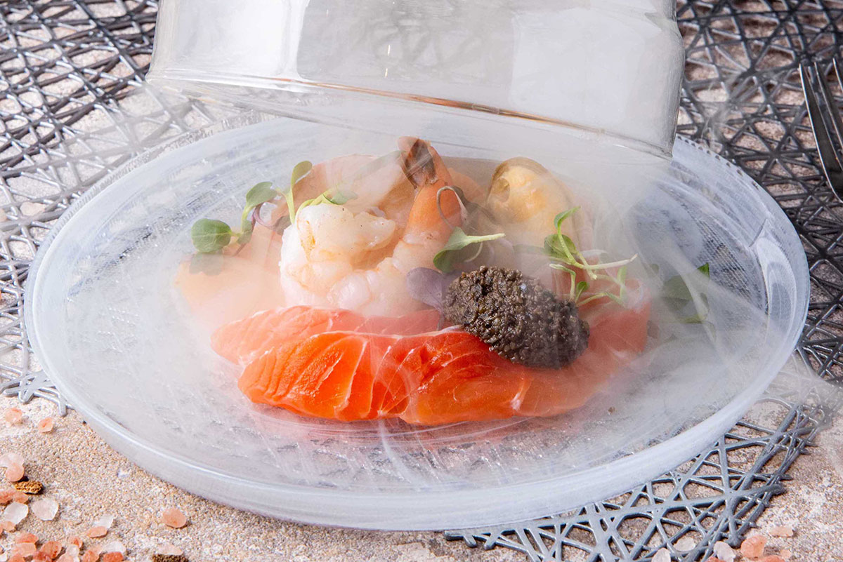 魚介の前菜3種盛り合わせ