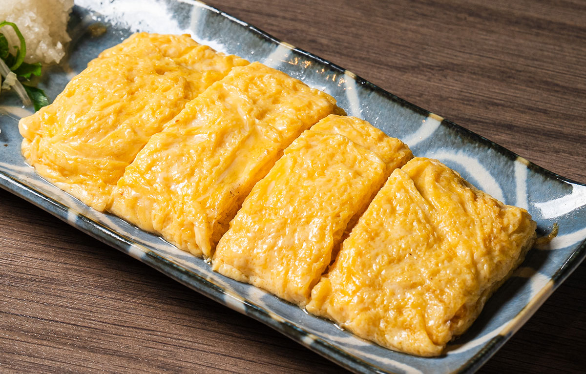 鉄板出汁巻き玉子