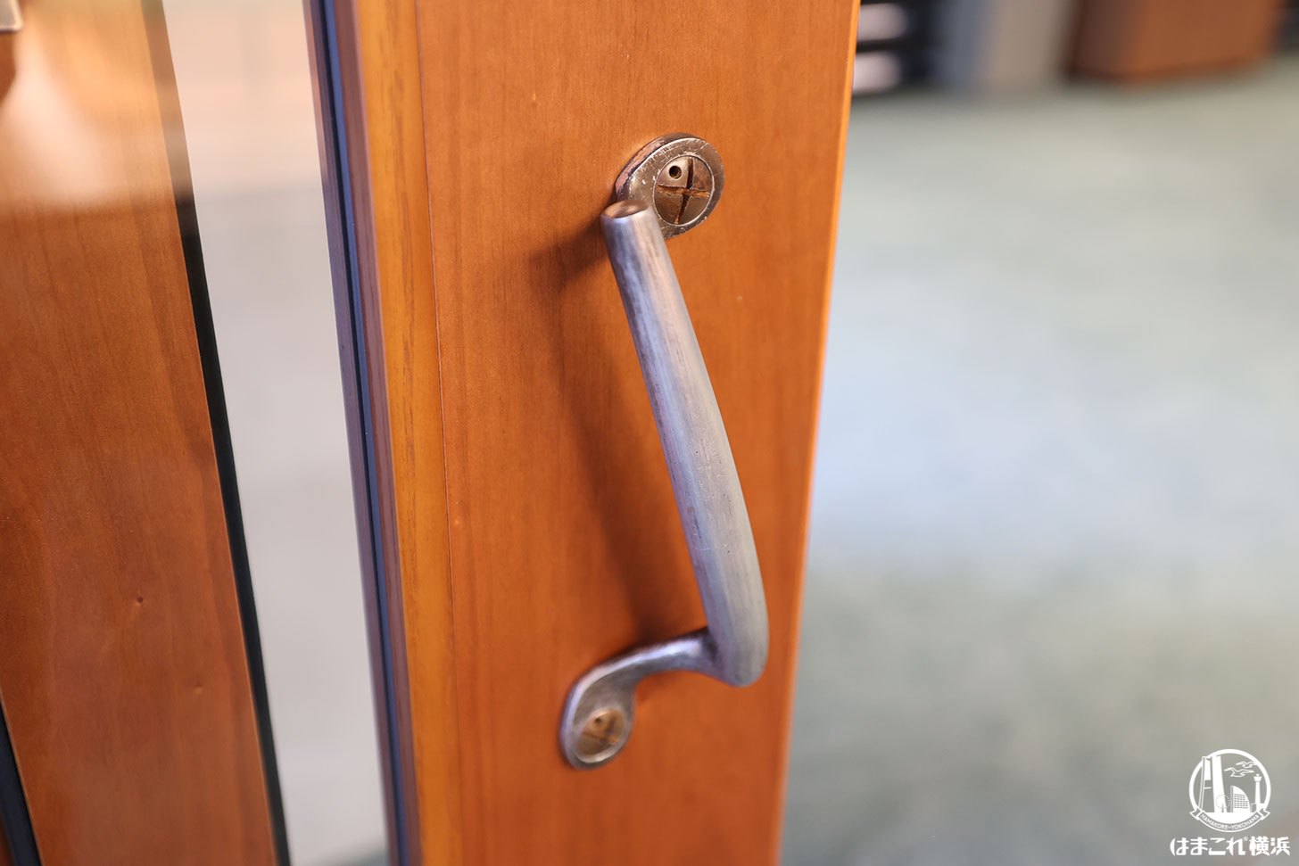 扉の取手部分