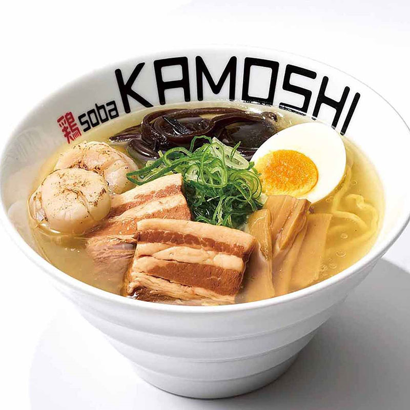 北海道産炙りホタテ＆とろ肉チャーシュー塩ラーメン