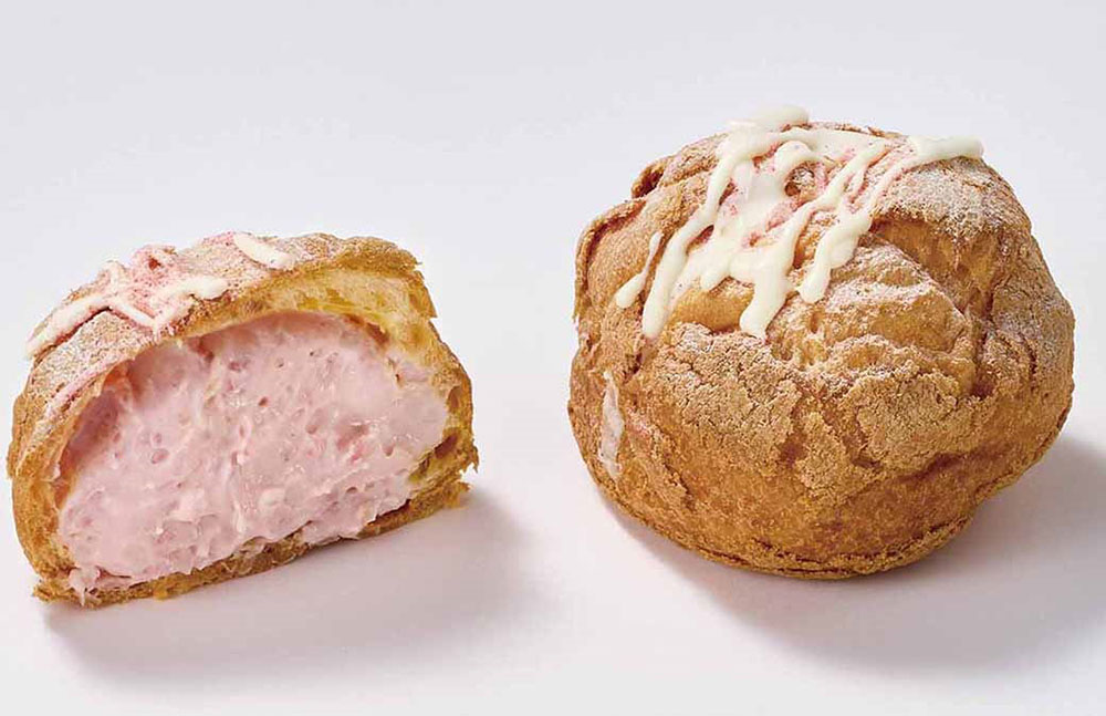 いちごシュークリーム