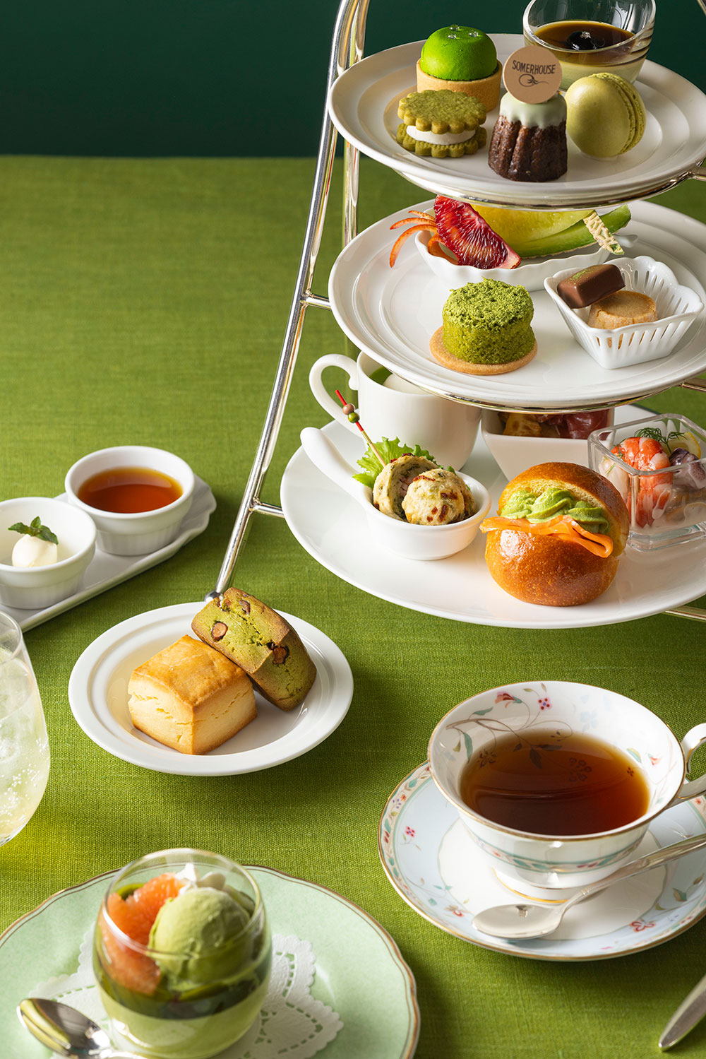 抹茶アフタヌーンティー