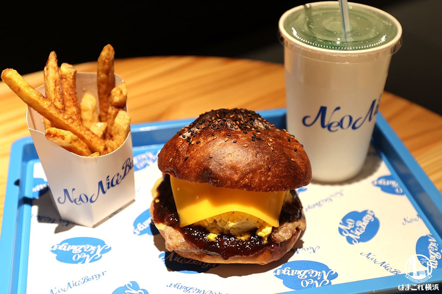テリヤキたまごサラダチーズバーガー