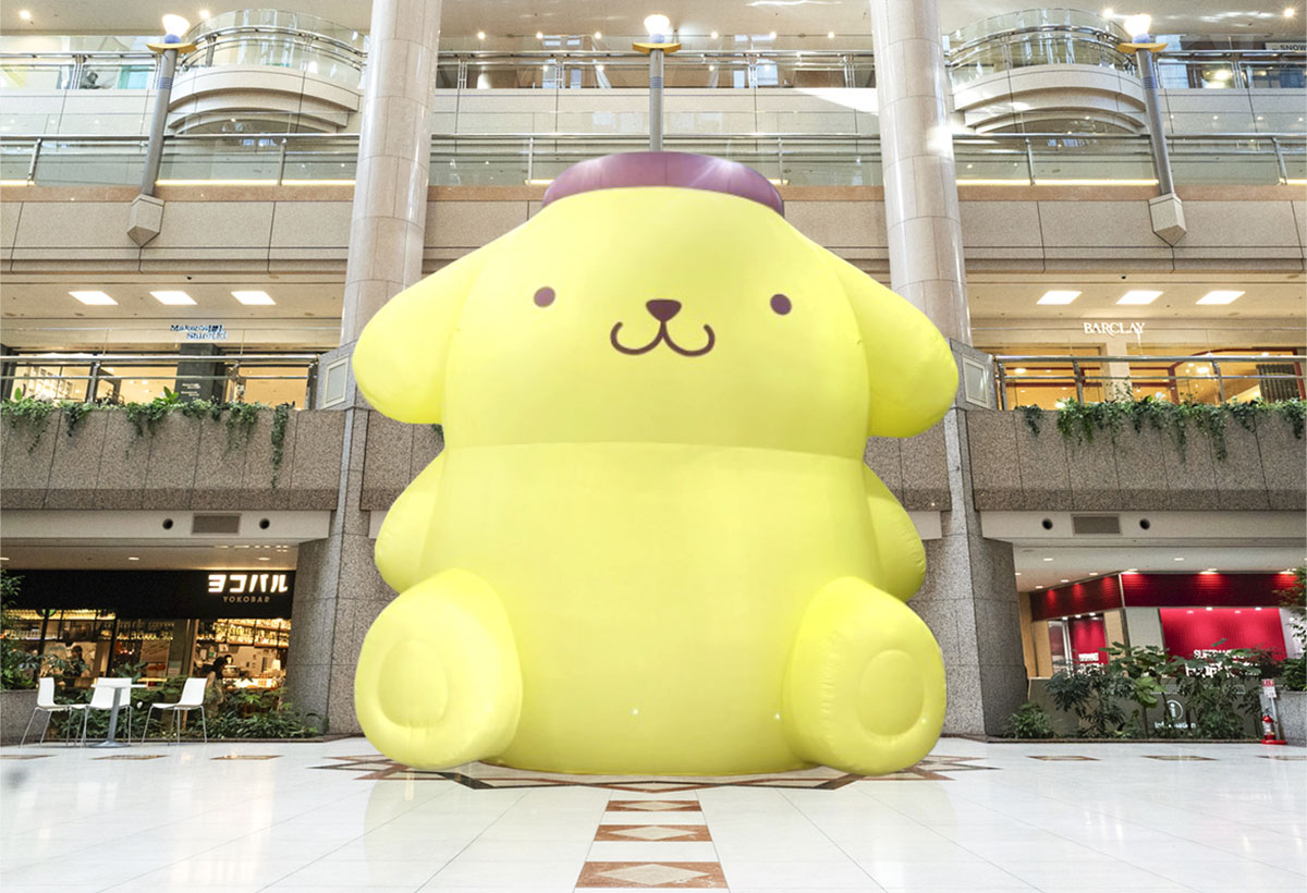 ポムポムプリン巨大バルーン