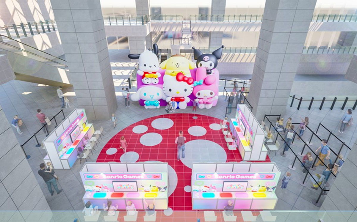 サンリオゲームズエリア in クイーンズスクエア