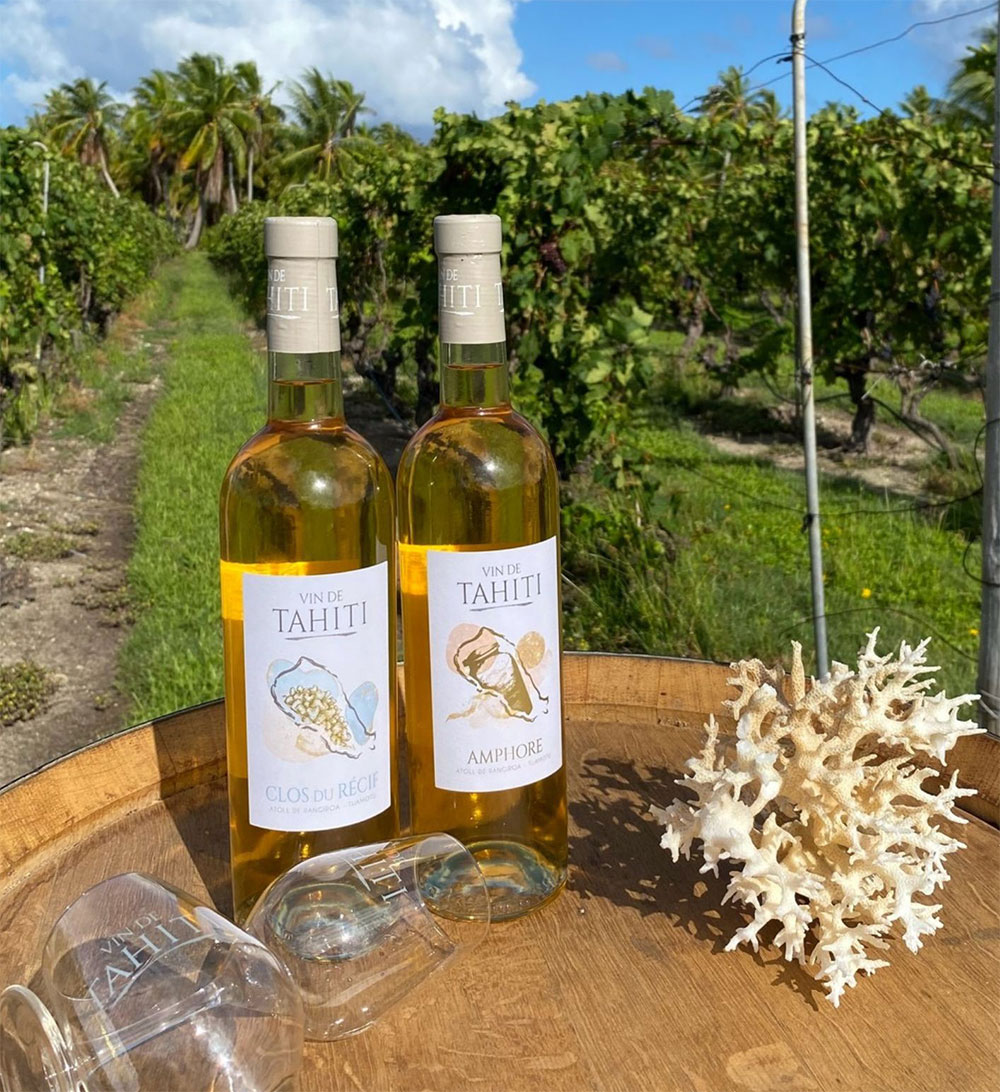 サンゴ礁ワイン「「VIN DE TAHITI」」