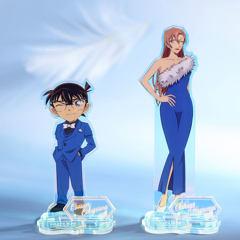 名探偵コナンプラザ 26 メインビジュアル オーロラアクリルスタンド 各1,870円（税込）