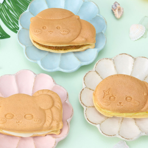 夏限定!横浜発ちいかわ焼きにモモンガ(バニラ)・くりまんじゅう(カレー)・ラッコ(レモン)の味わい登場