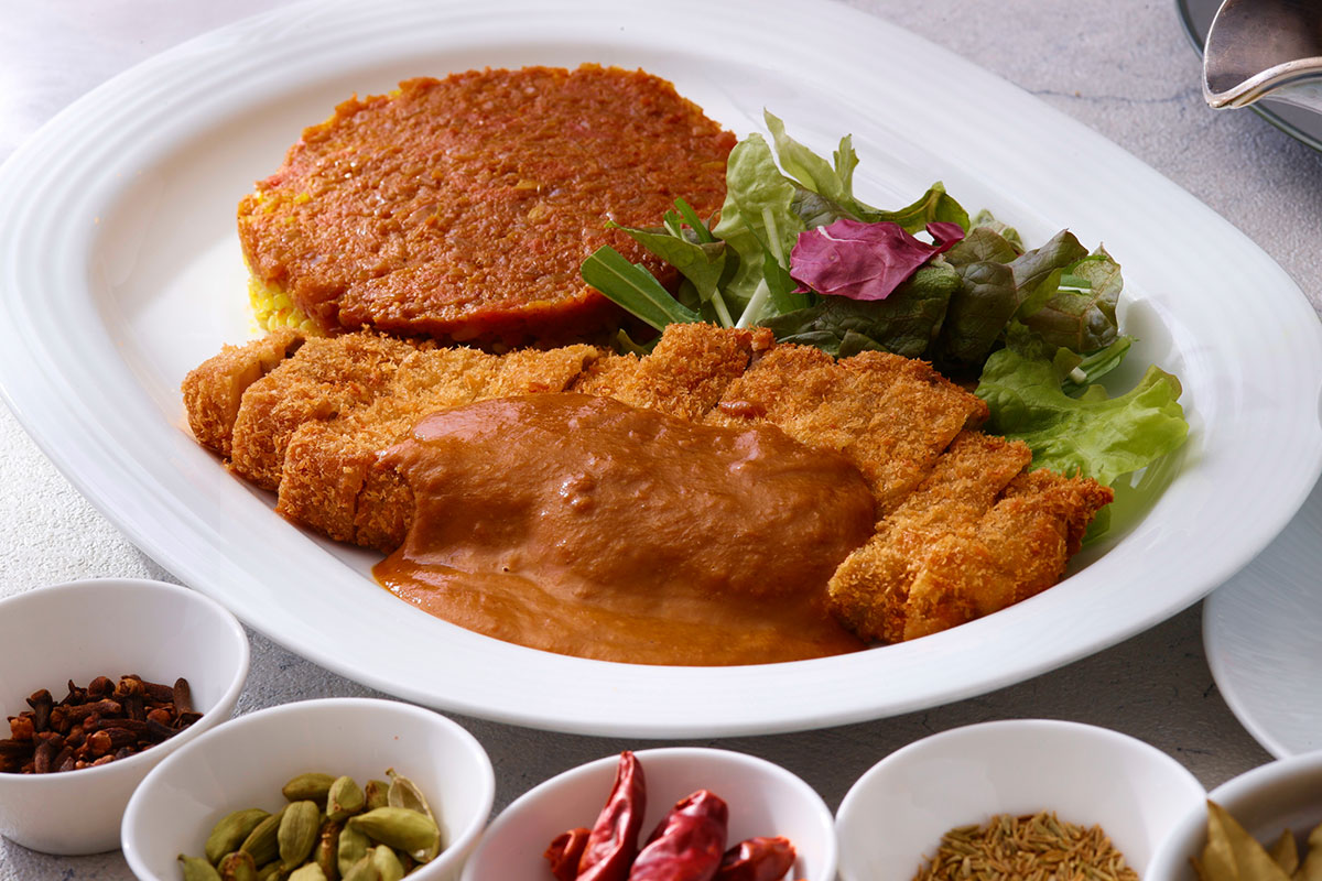 ビーフカツカレー
