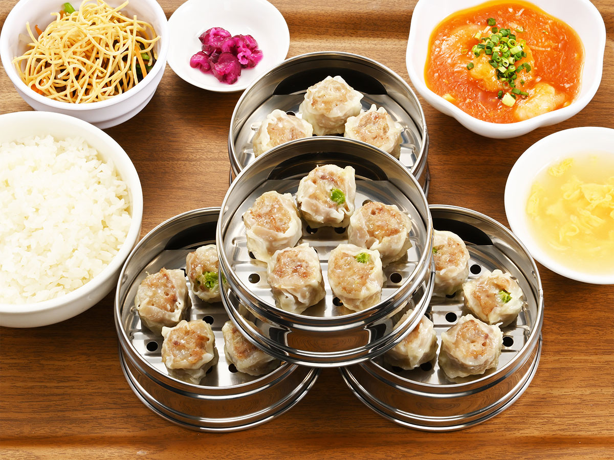 シウマイ大満足定食