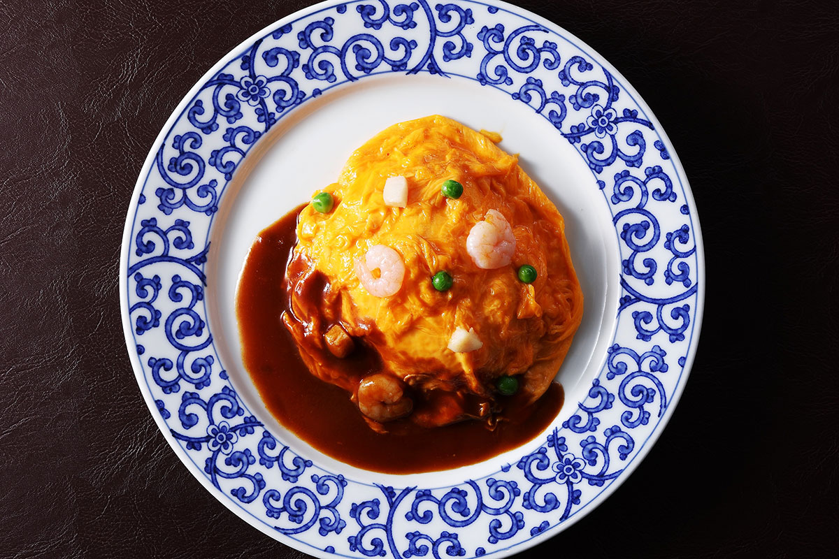 麻布 オムレツライス
