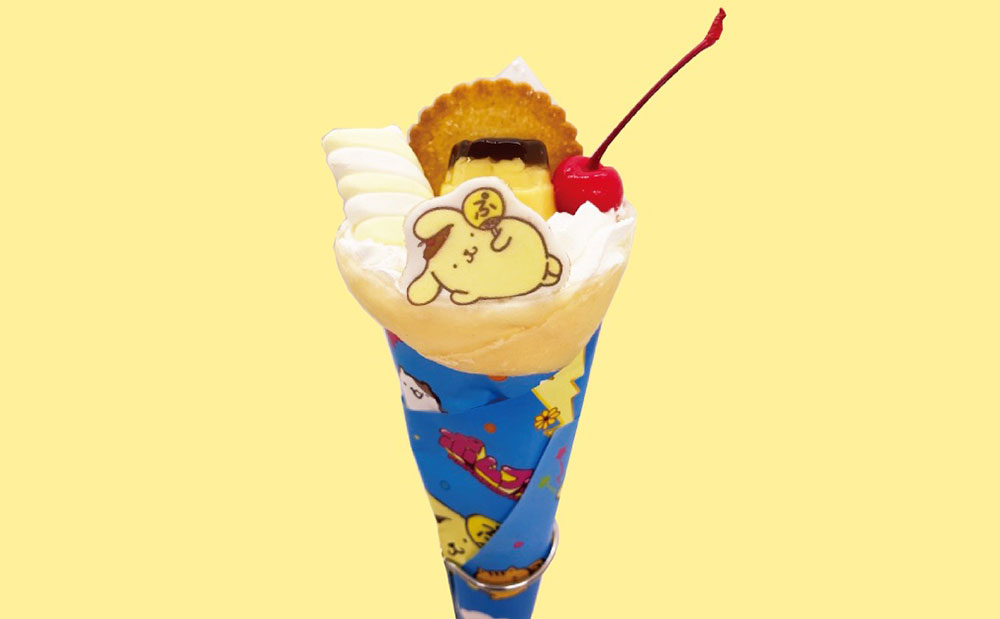 「ポムフェス」限定クレープ