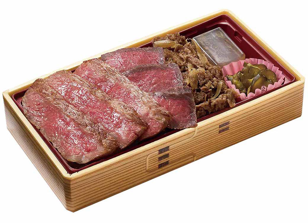 佐賀牛サーロイン・赤身ステーキ・すき焼き弁当
