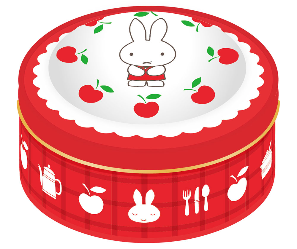 りんごジャムサンドクッキー缶