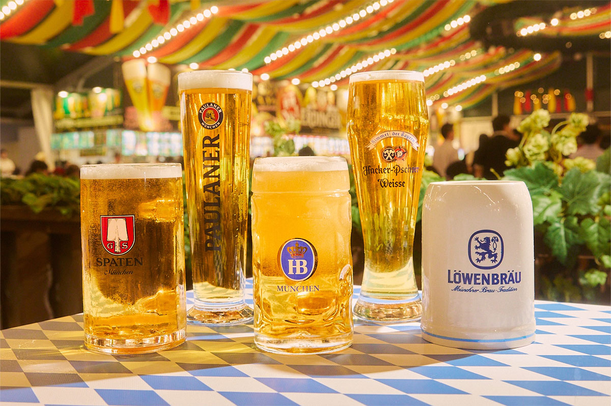 本場ドイツのビール
