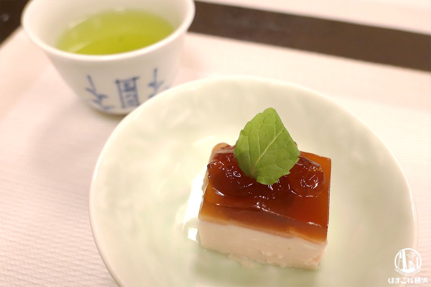 桃と紅茶のムース