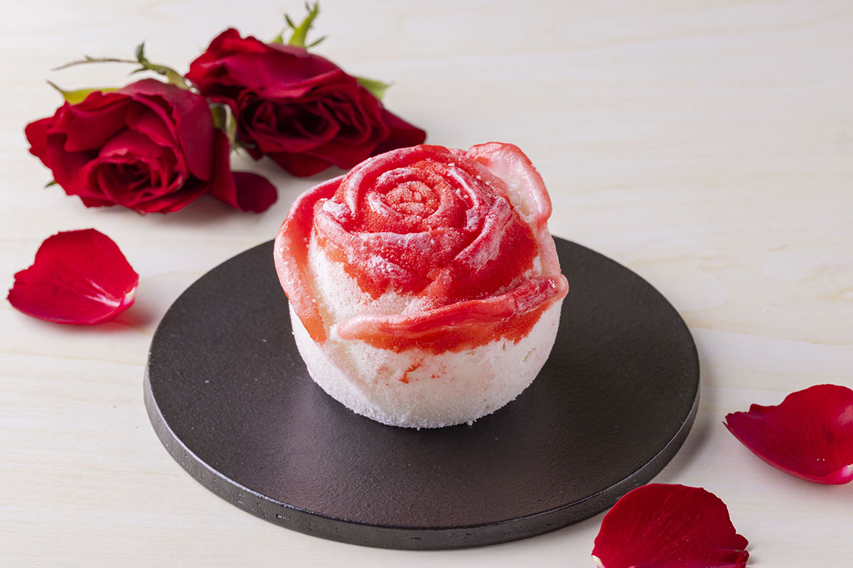 薔薇わらび餅