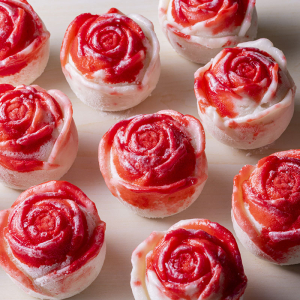 フルーツ大福「弁才天」一輪の薔薇咲くいちご大福＆薔薇型の新感覚わらび餅を横浜高島屋限定発売！
