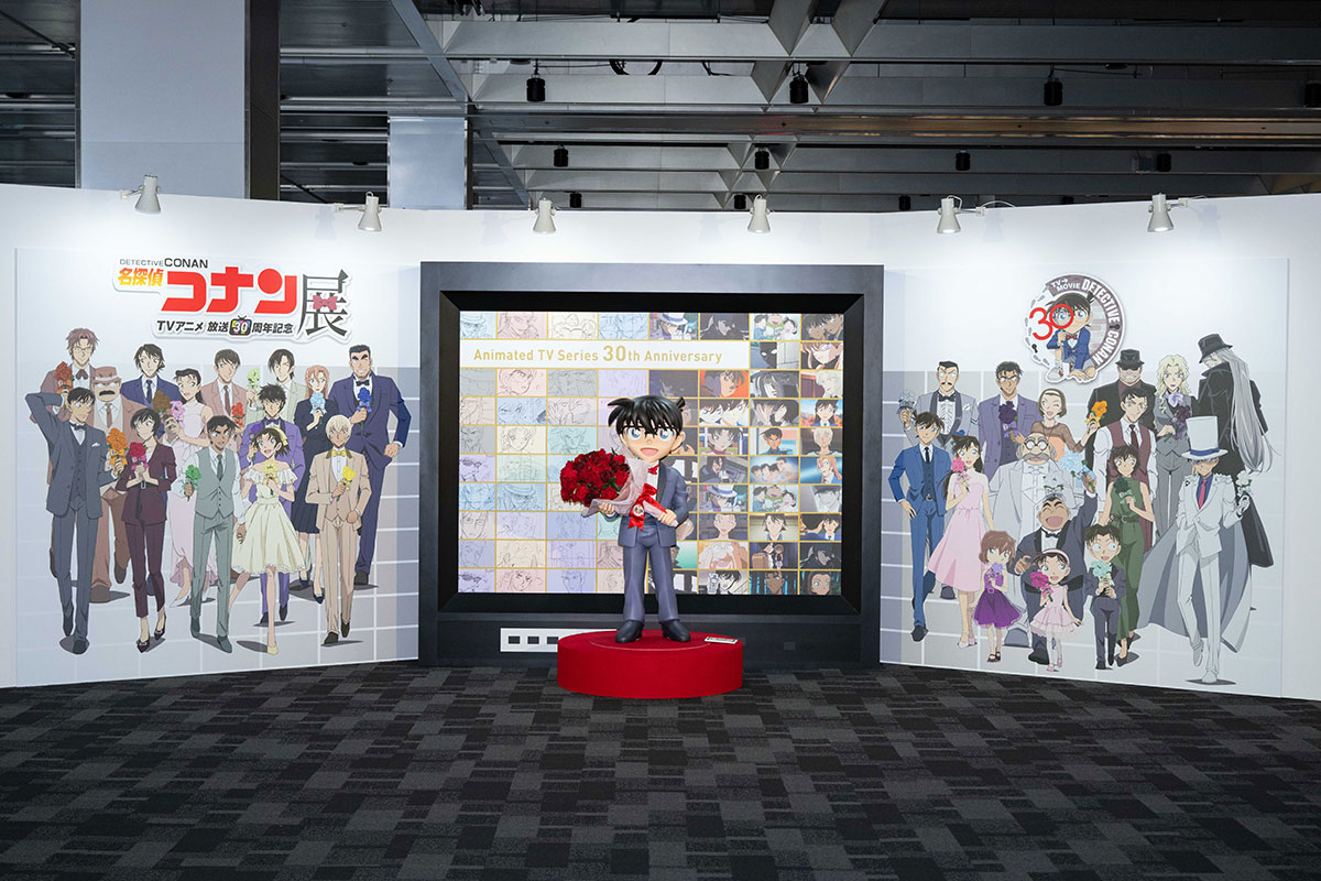 横浜赤レンガ倉庫で放送30周年記念「名探偵コナン」展が11月から開催！制作の裏側や名シーン再現