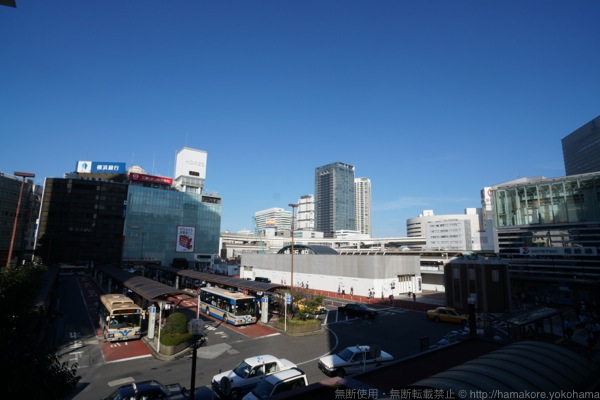 横浜駅西口駅ビル計画 2015年9月 横浜駅写真