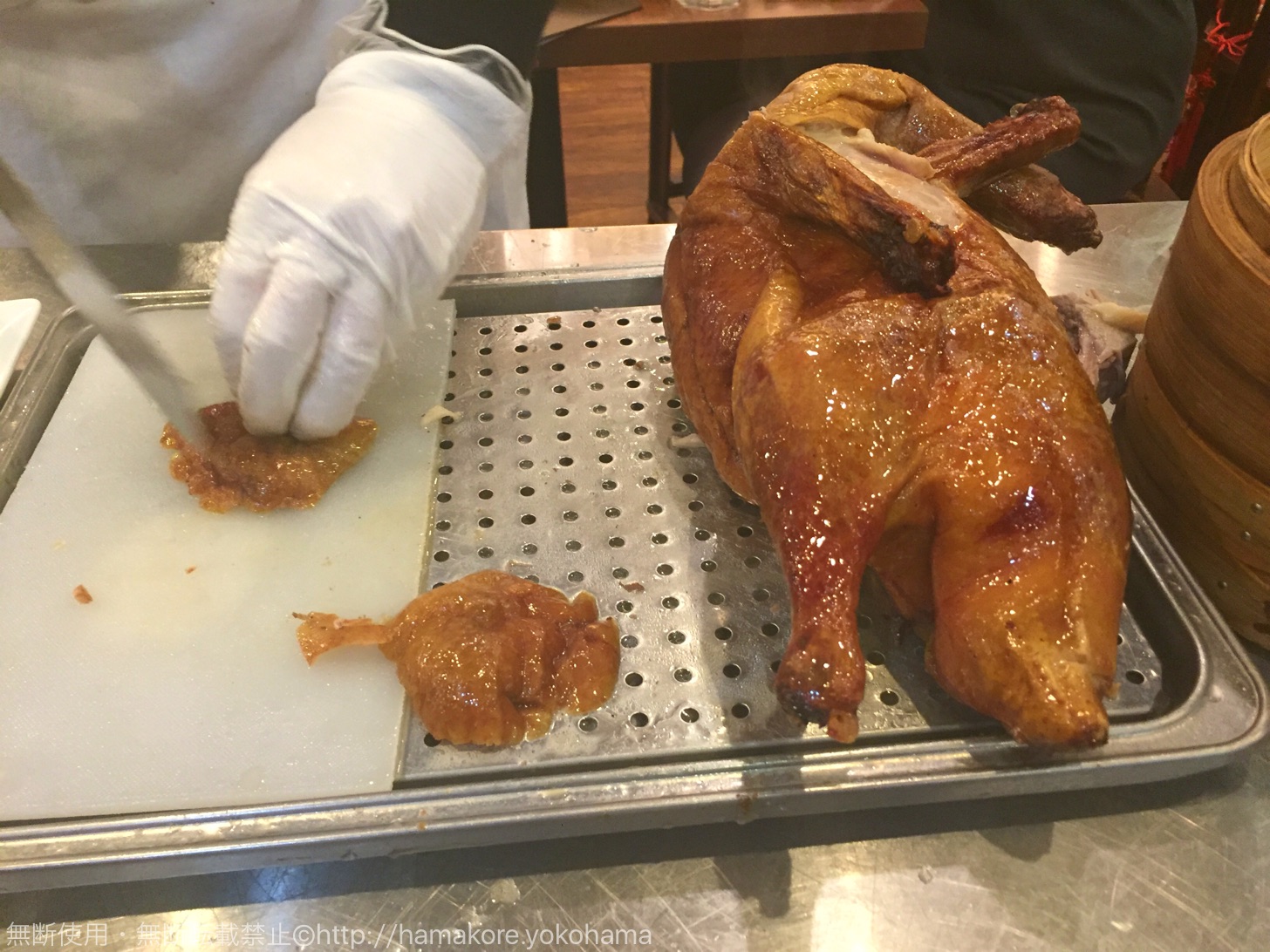 北京烤鴨店（北京カォヤーテン）北京ダック丸ごとカット