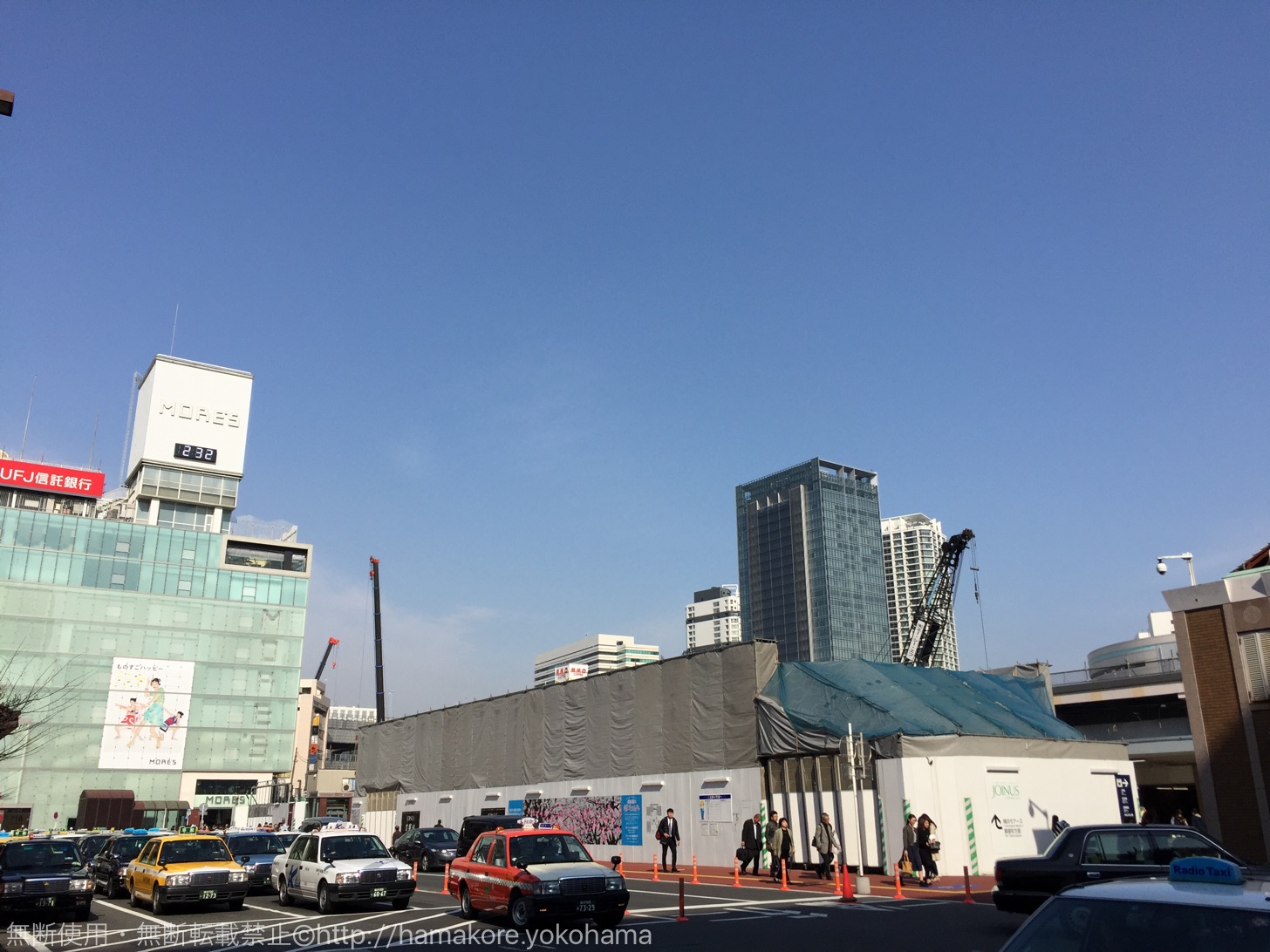 2016年3月 横浜駅西口の様子