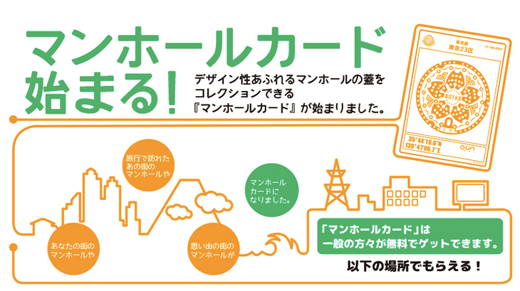 話題のマンホールカード！横浜市の配布場所と配布時間を調べてみた