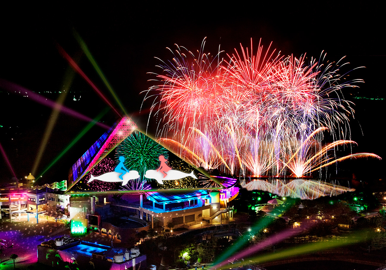 横浜・八景島シーパラダイスで究極の花火ショー「花火シンフォニア」が2017年5月3日より開催！