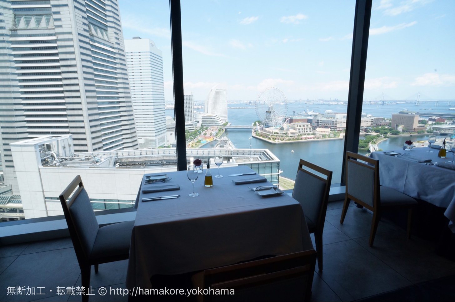 横浜モノリスで横浜一望の絶景ランチ！お祝い・おもてなしにオススメの天空レストラン
